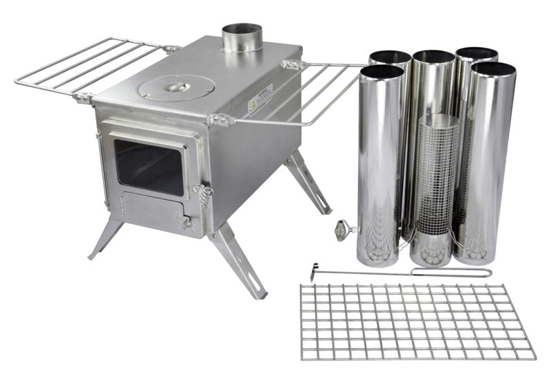 Compact and Portable Stainless Steel Medium Stove