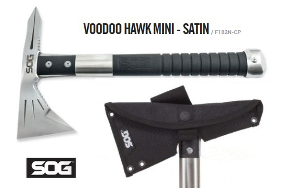 SOG Voodoo Hawk Mini | Satin (F182N-CP)