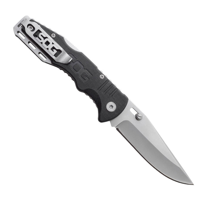 SOG Salute Mini Tactical Folding Knife- Bead Blasted