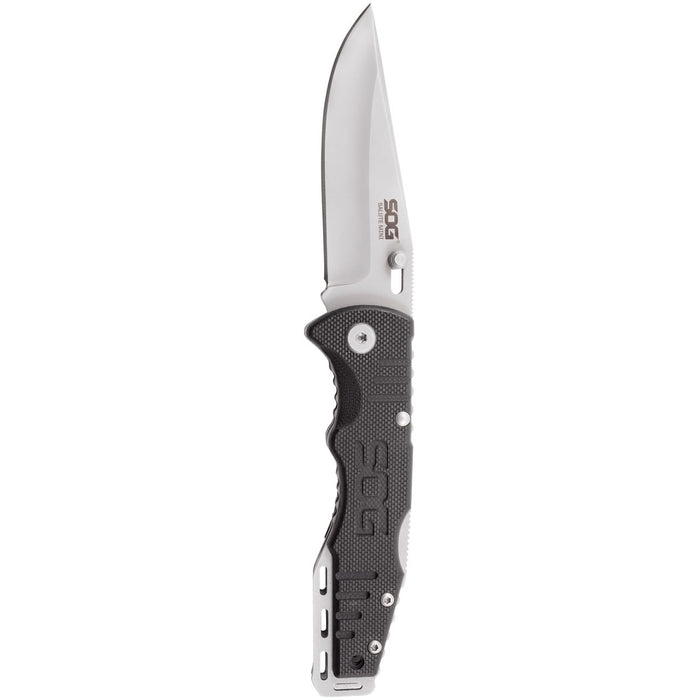 SOG Salute Mini Tactical Folding Knife- Bead Blasted