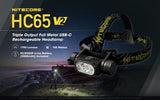 Nitecore HC65 V2 Rechargeable LED Headlamp