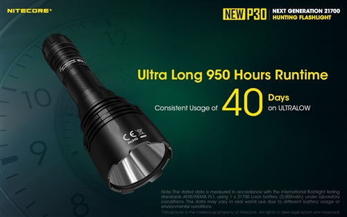 Nitecore P30 Hunting Flashlight