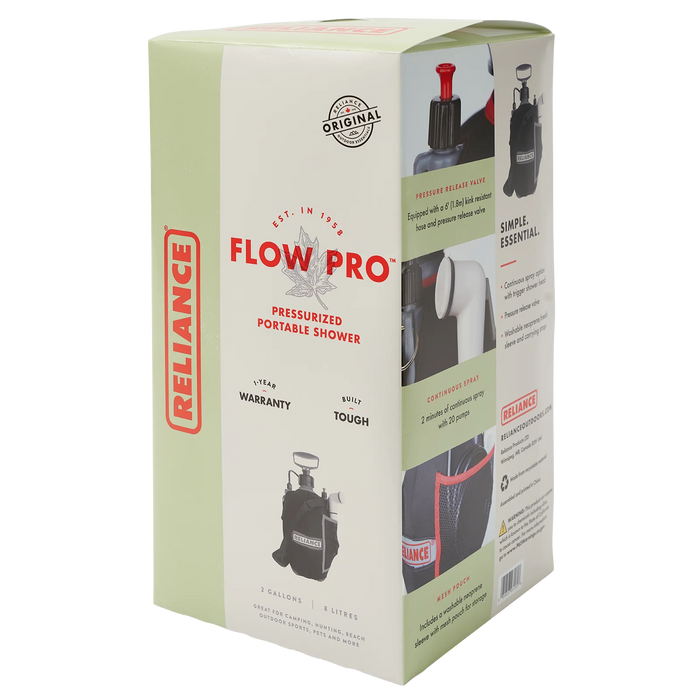 Reliance Flow Pro Portable Shower