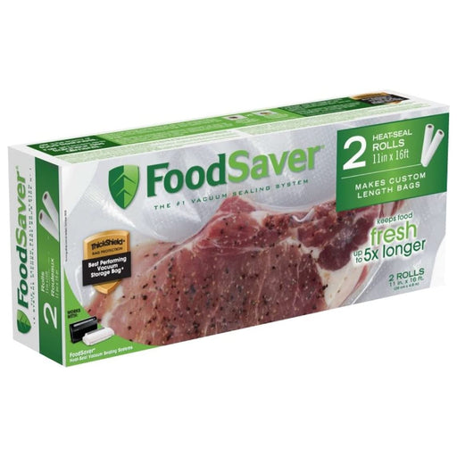 FoodSaver 2-Pack Heat-Seal Vacuum Sealer Roll 11 in x 16 ft