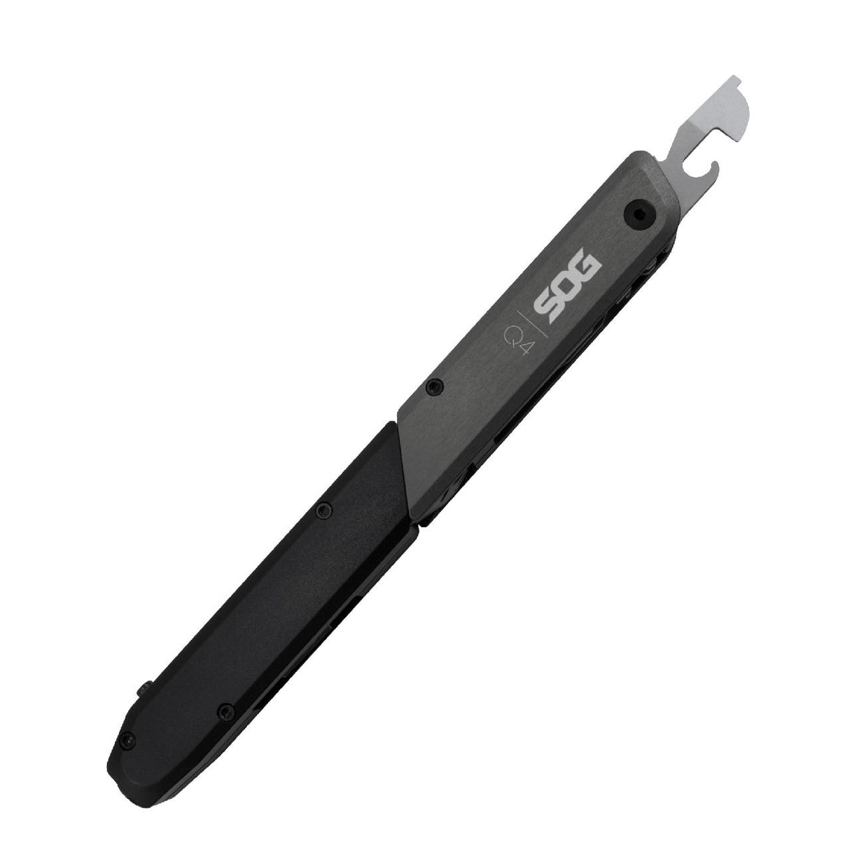 SOG Baton Q4 Multi-Tool | 10 tools + 12pc Hex Bit Kit. (ID1031-CP)