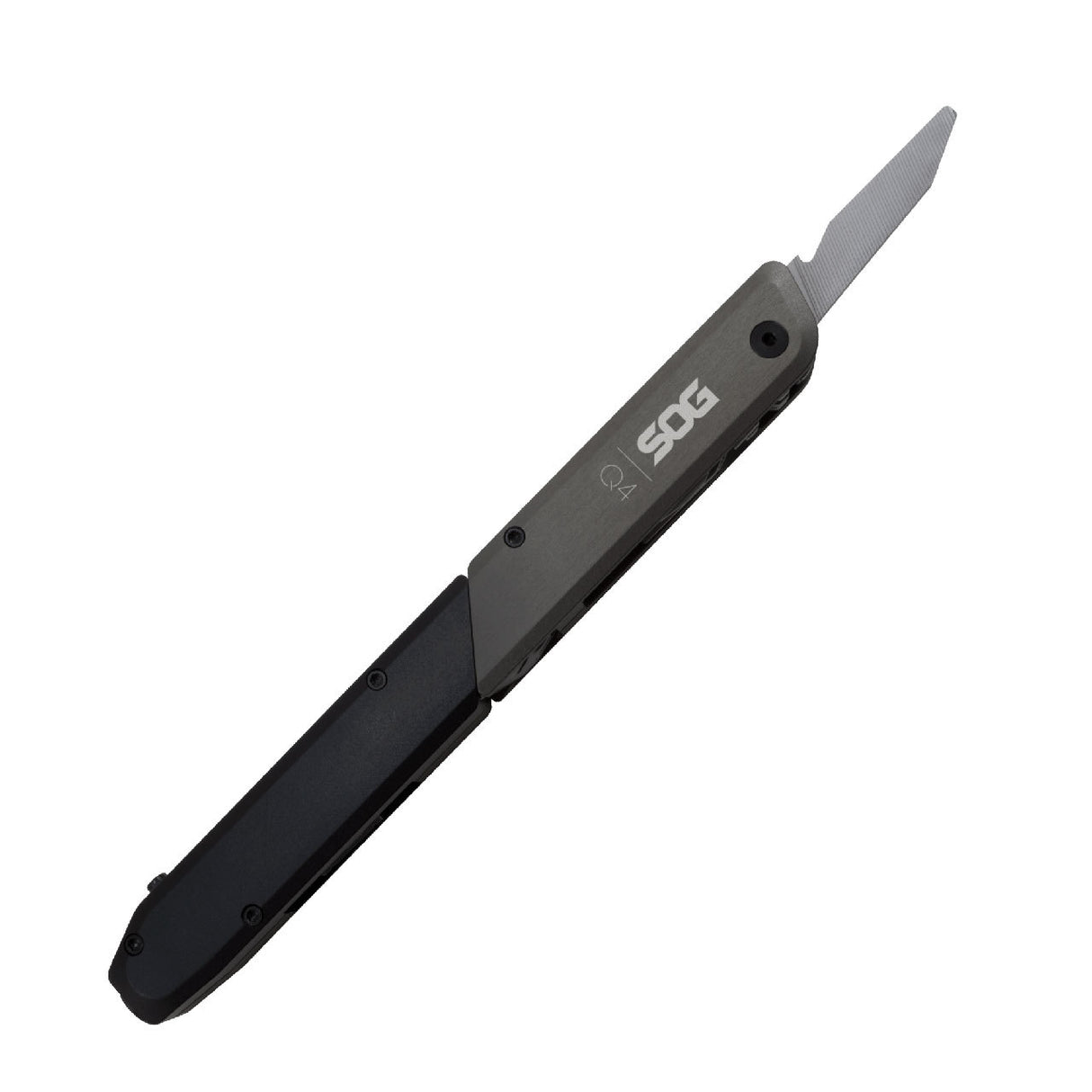 SOG Baton Q4 Multi-Tool | 10 tools + 12pc Hex Bit Kit. (ID1031-CP)