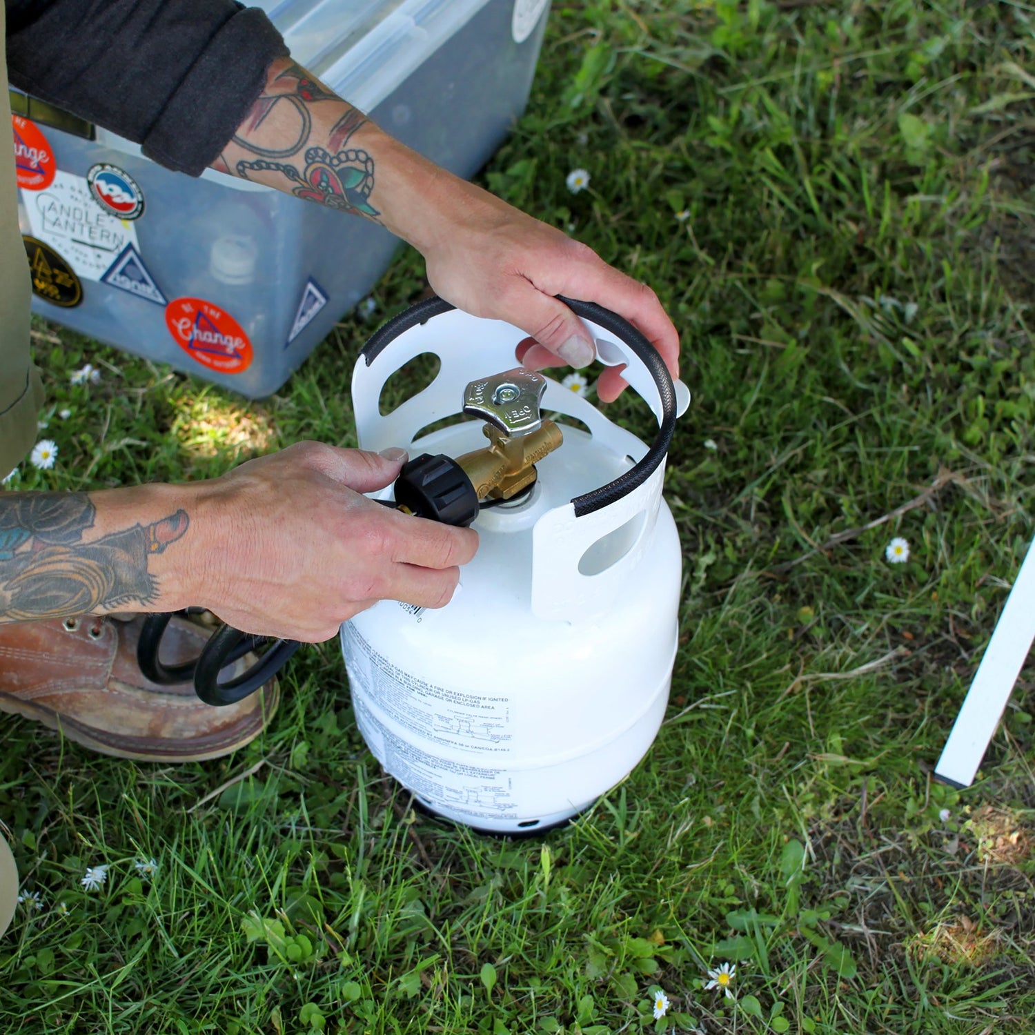 Ignik Gas Growler- Refillable Mini Propane Tank