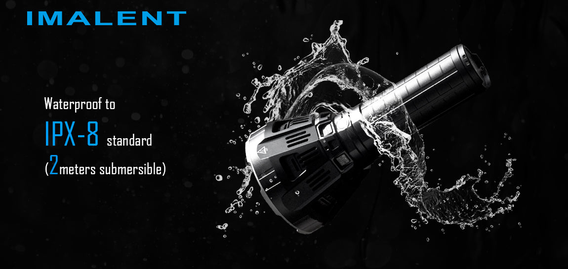 Imalent MS 12 - A 53,000 Lumen POWERHOUSE - Cooling Fan and Li-ion