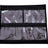 A Vinyl Transparent Mod section for the Bug Out Roll in black.