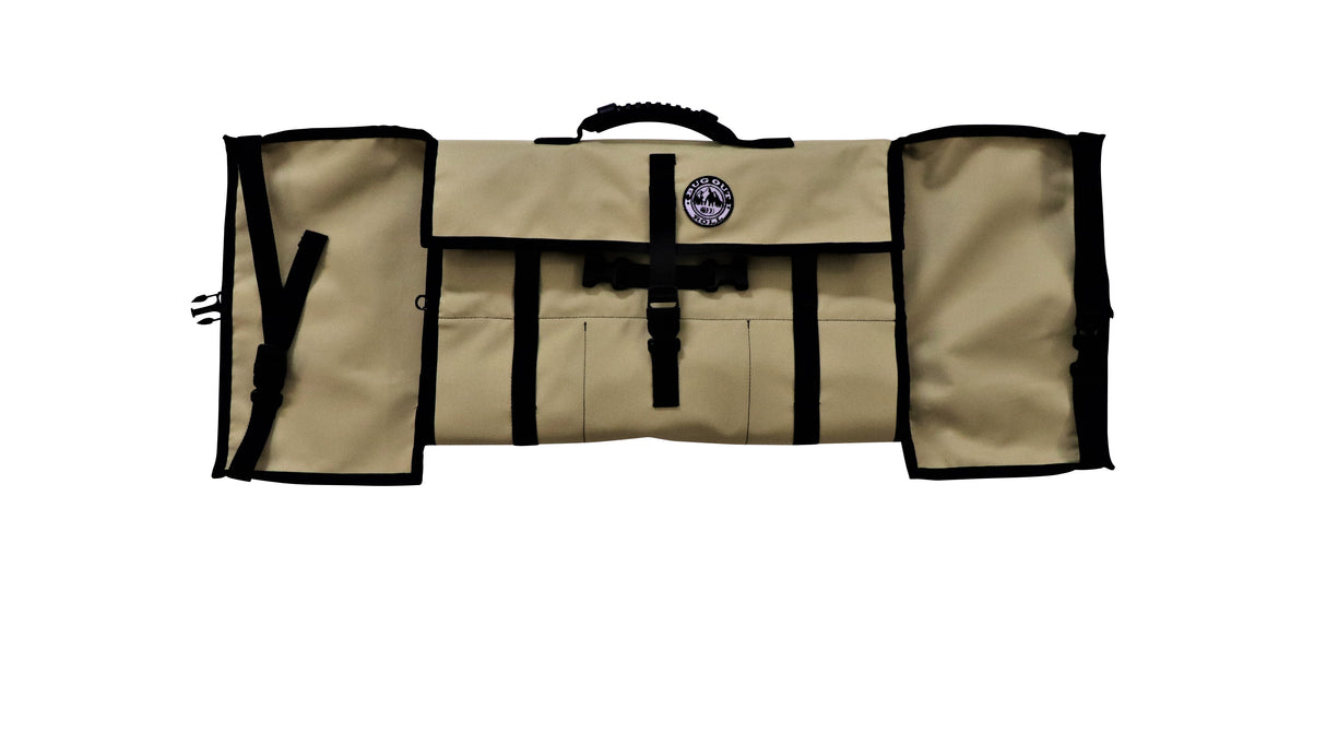 Complete DESERT KHAKI Bug Out Roll, includes Main section + Cordura & Vinyl Mods