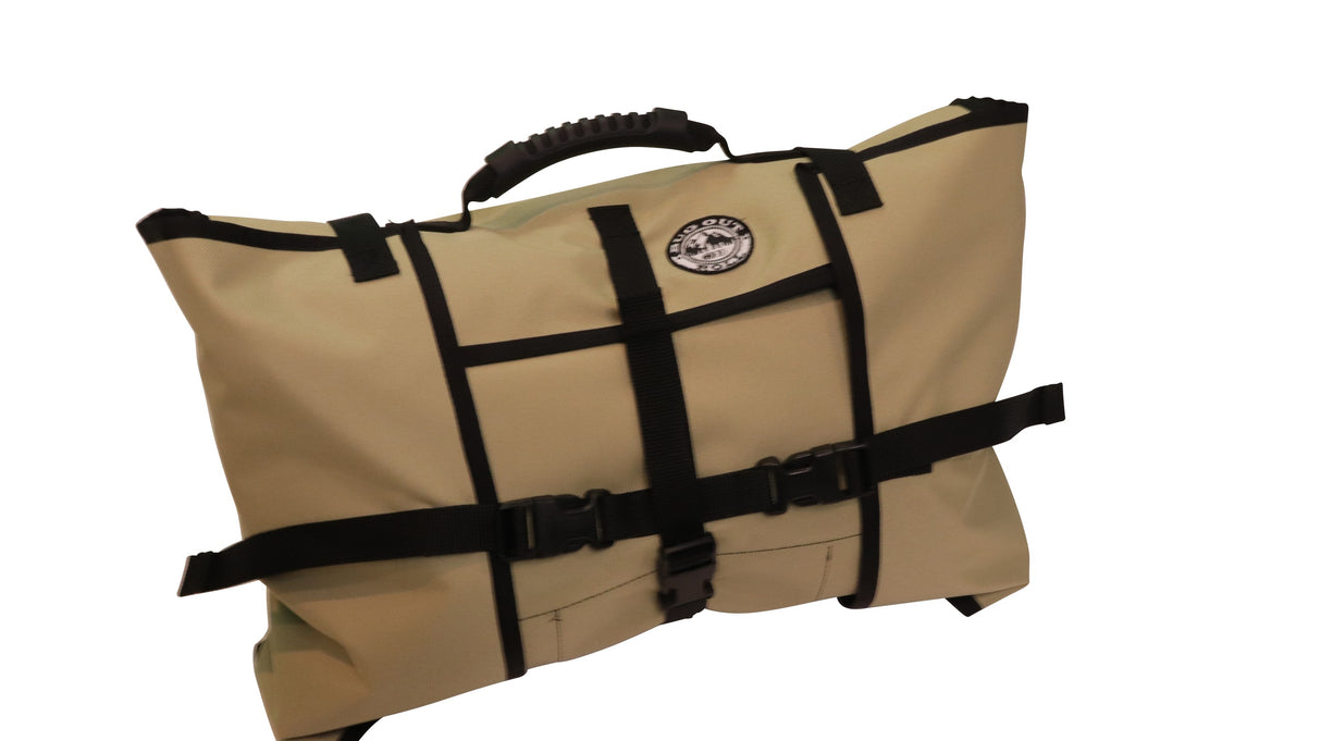 Complete DESERT KHAKI Bug Out Roll, includes Main section + Cordura & Vinyl Mods