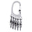 Nite-Ize Keyrack Locker - Carabiner style Keychain (CHOOSE SIZE)