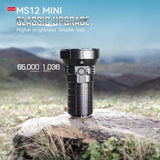 Imalent MS12 MINI Powerful Flashlight | 65,000 Lumens | 1036 Meters