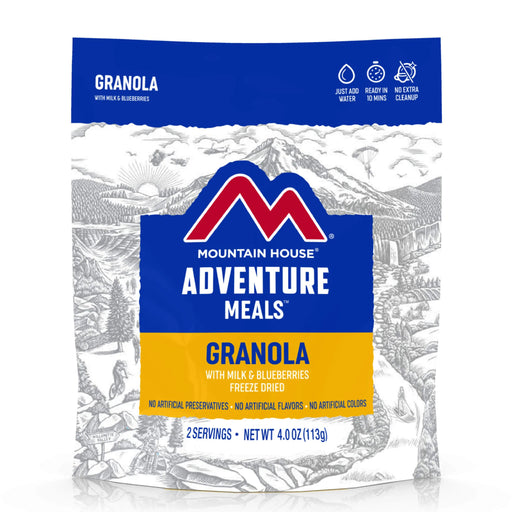 Mountain House- Granola with Milk & Blueberries 113g Pouch