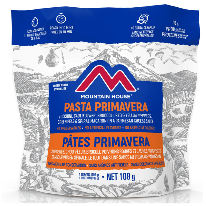 Mountain House- Pasta Primavera Freeze Dried Food