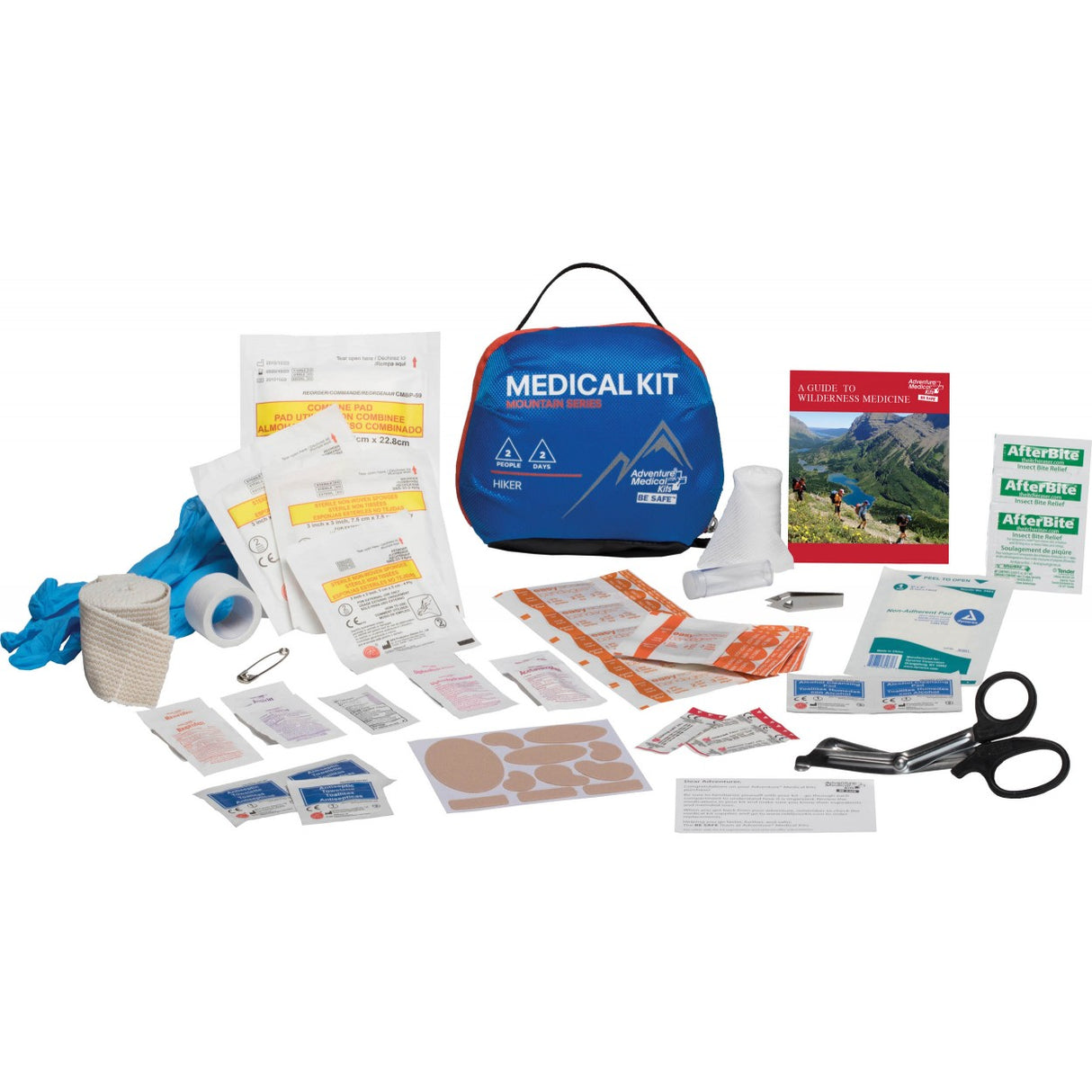 HIKER First Aid Kit – Essential Trail Medical Kit for 1-2 People