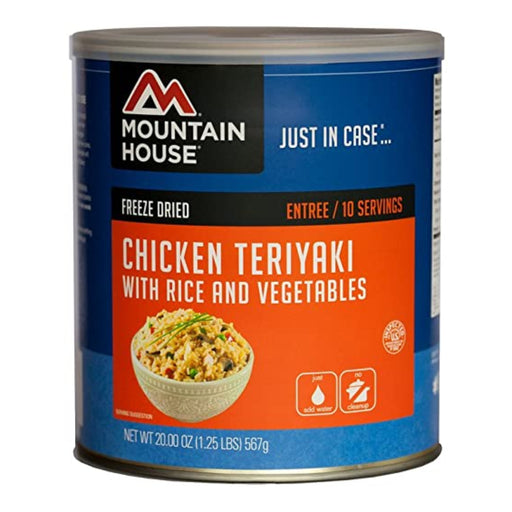(#10 Can) Mountain House Chicken Teriyaki with Rice