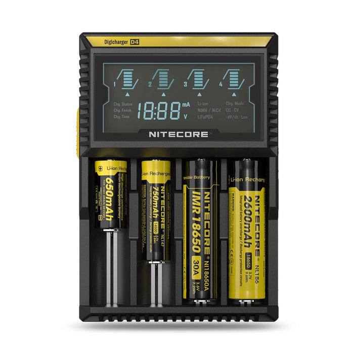 Nitecore D4 Digicharger - Multi Battery type