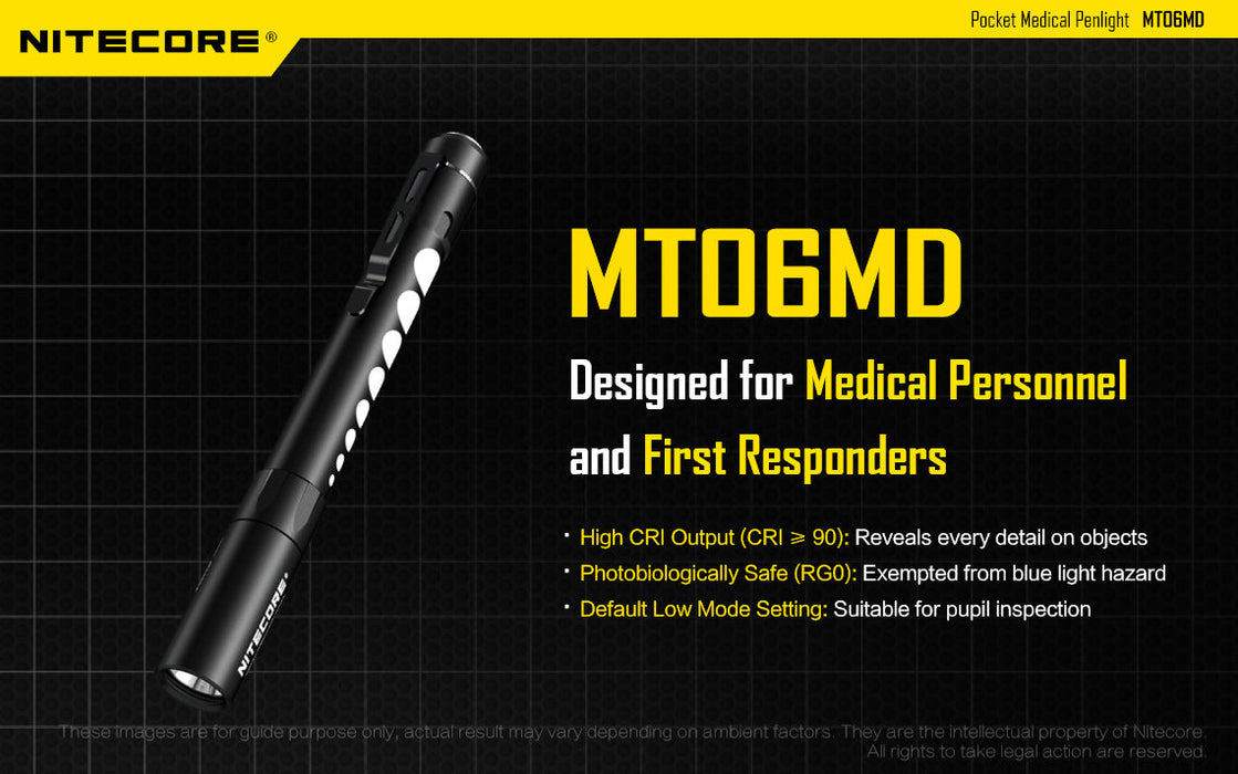 Nitecore MT06MD Medical Flashlight