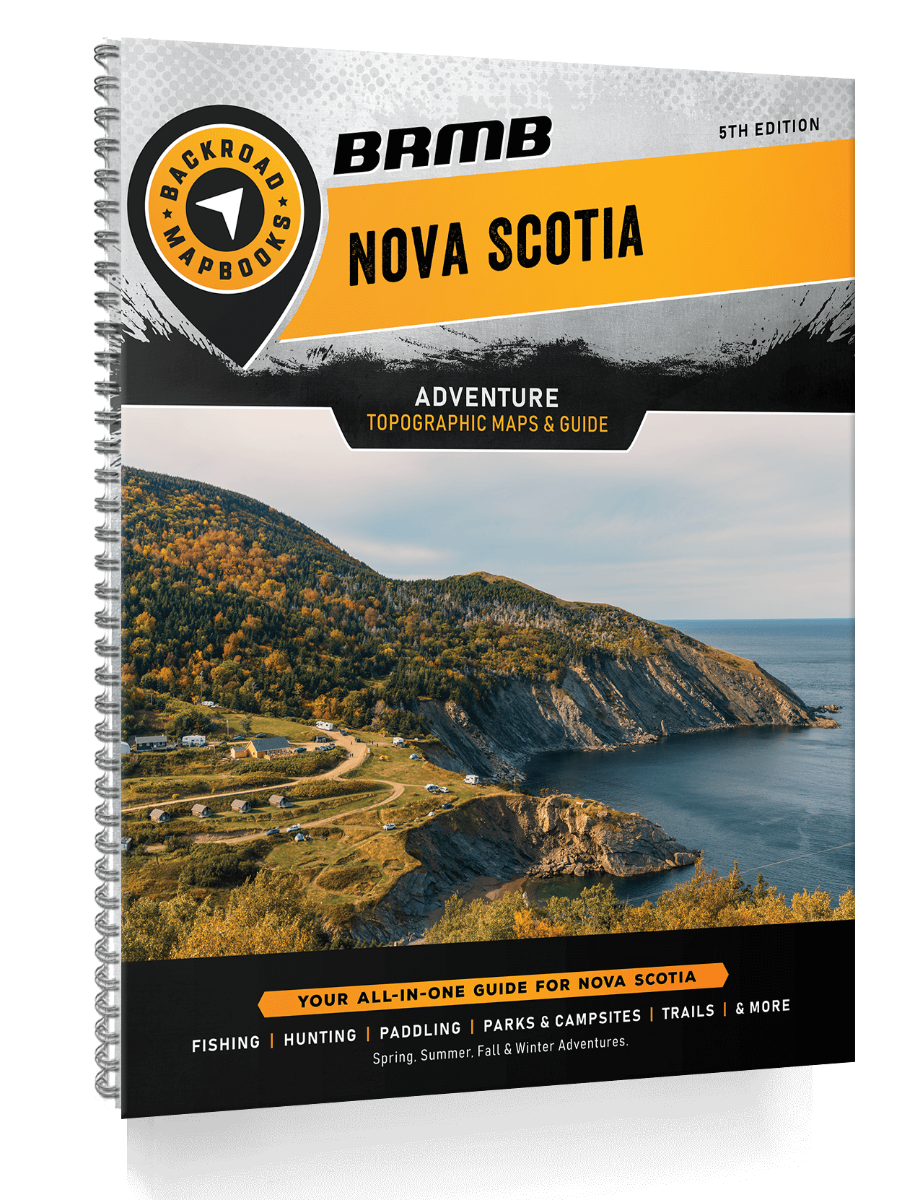 BRMB Nova Scotia Backroad Mapbooks- 5th Edition