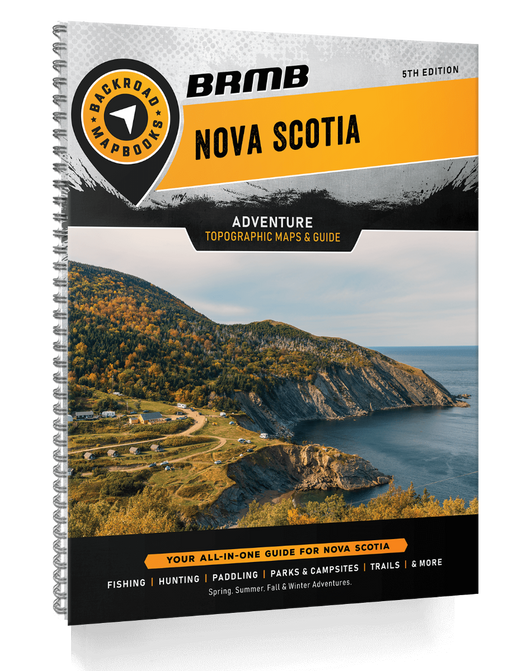 BRMB Nova Scotia Backroad Mapbooks- 5th Edition