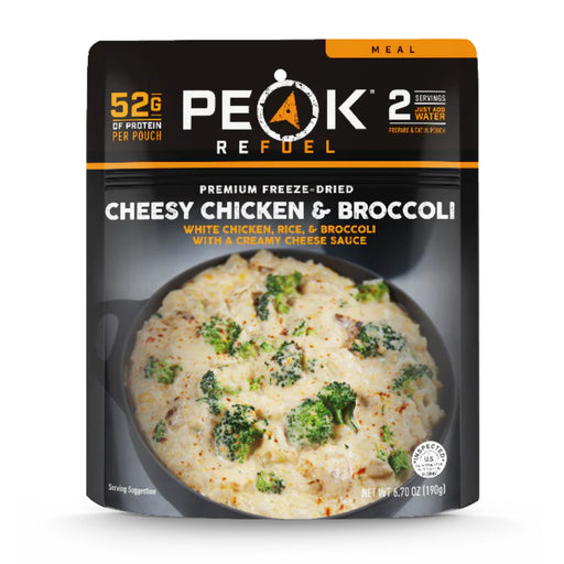 Peak Refuel Cheesy Chicken & Broccoli Pouch