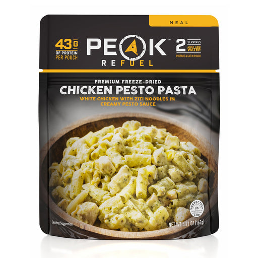 Peak Refuel Chicken Pesto Pasta 162g Pouch
