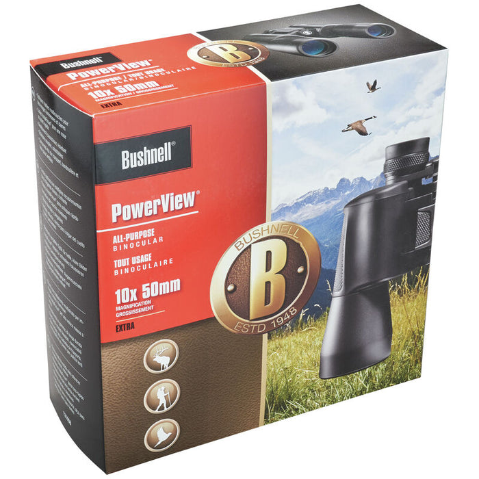 Bushnell Powerview 10 x 50 Binoculars Box