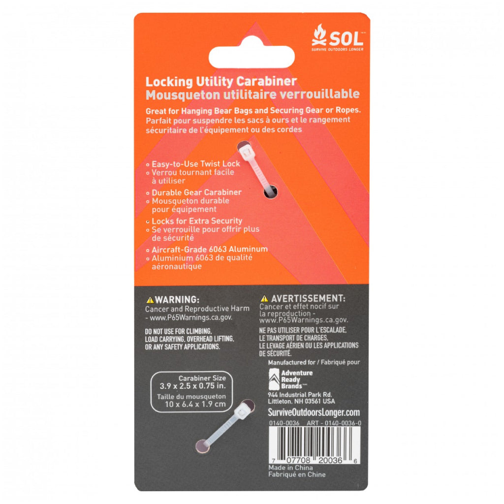 Locking Utility Carabiner - Thumbnail 5