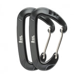 SOL Wiregate Utility Carabiner- 2 Pack