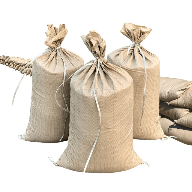 UV resistant beige sandbags 