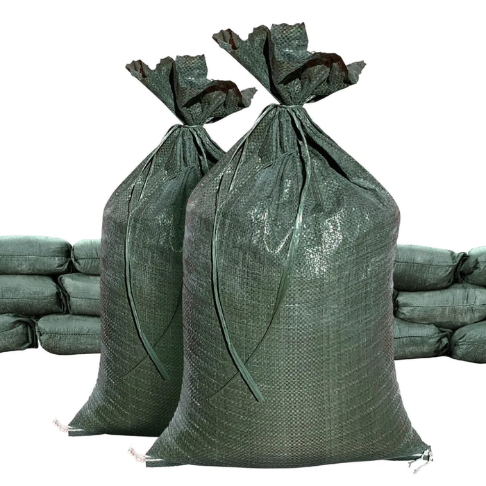 UV resistant green sandbags 