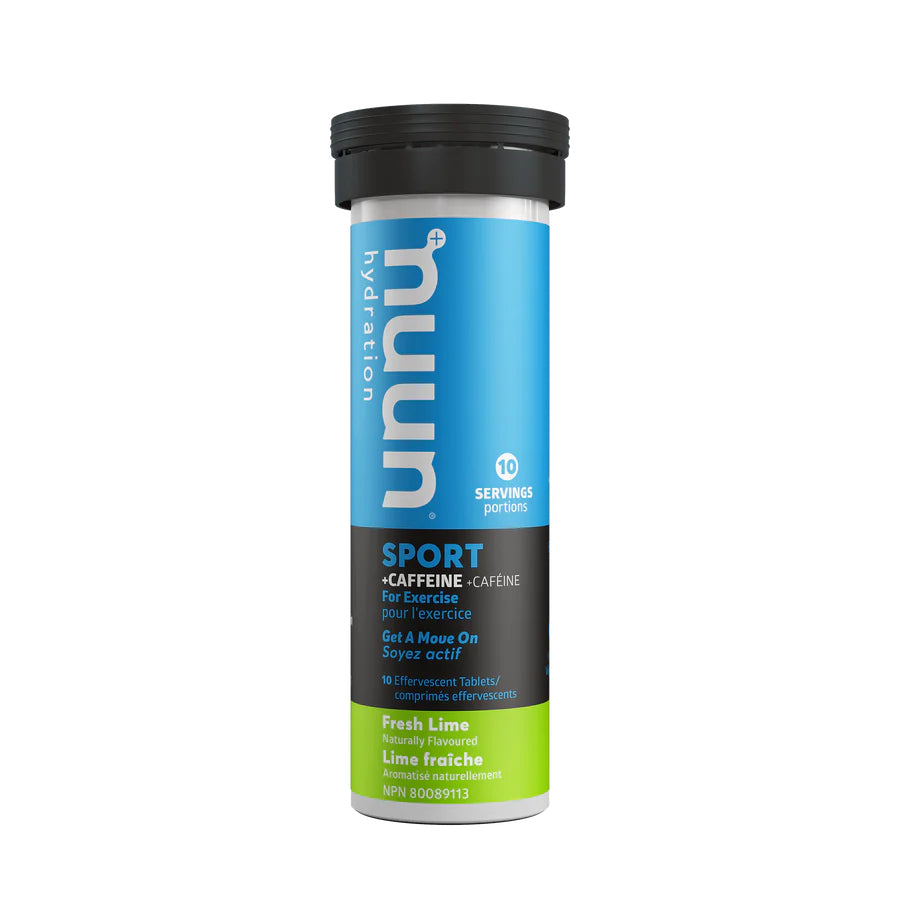 NUUN Hydration Sport + Caffeine- 10 Tablets