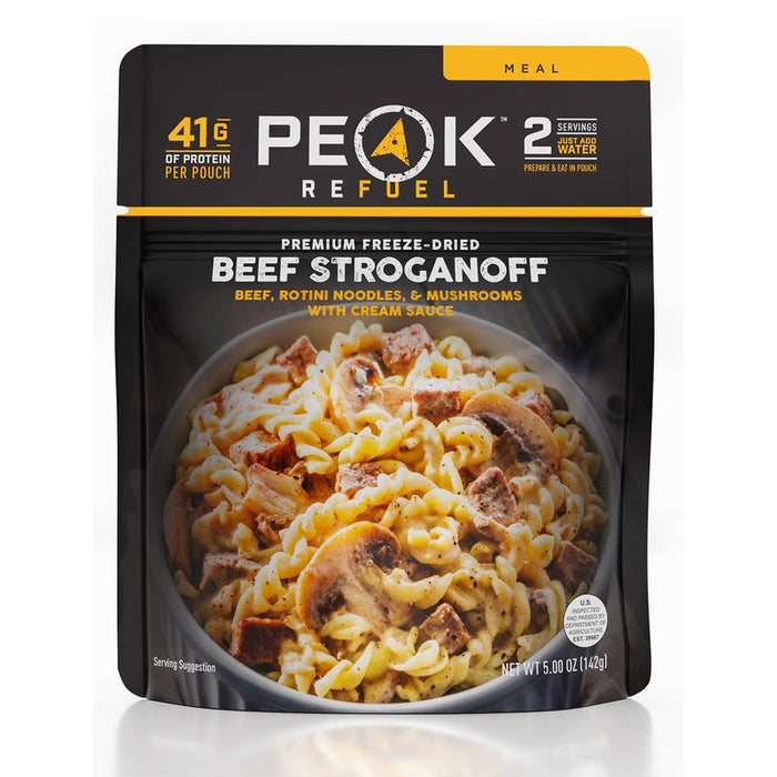 Peak Refuel- Beef Stroganoff 142g Pouch