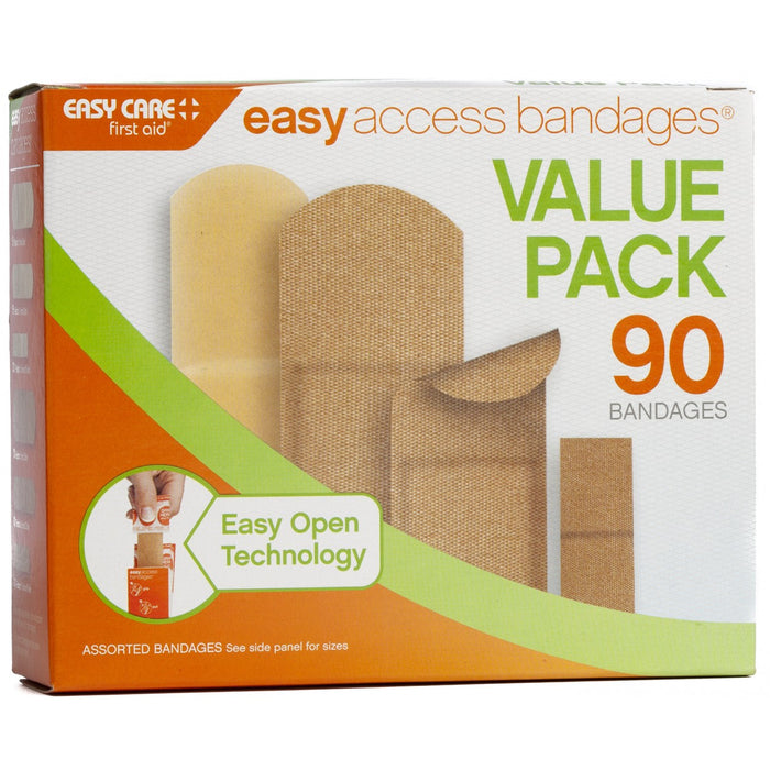 Easy Access Bandages® Value Pack, 90 Count