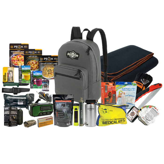 Premium Quality Emergency Survival Kit  Bugout Bag- 25 Items — Canadian  Preparedness