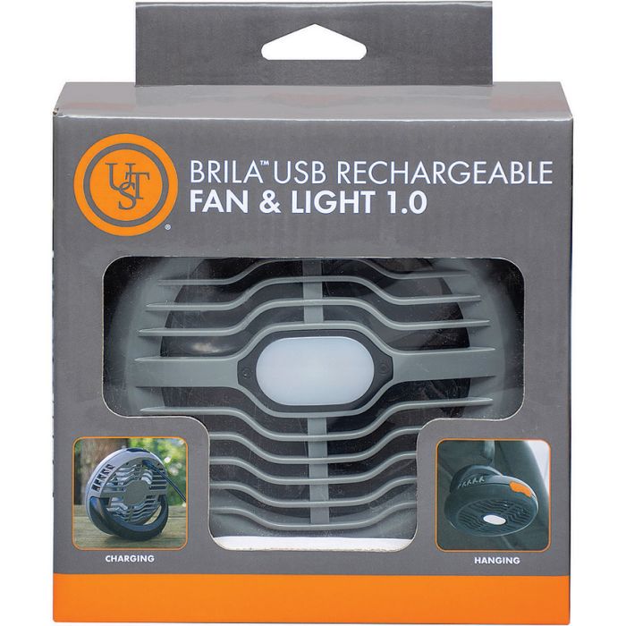UST Brila USB Rechargeable Fan and Light