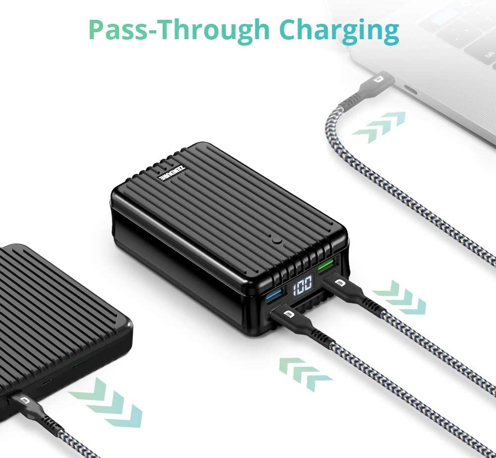 Zendure SuperTank  26,800 mAh Portable Power charging demo