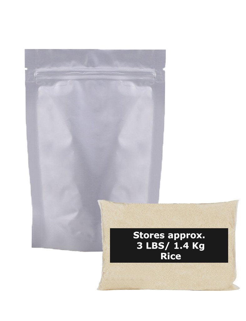 50 X 2 Gallon Ziplock Mylar Bags — Canadian Preparedness