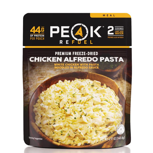 Peak Refuel Chicken Alfredo pasta Pouch