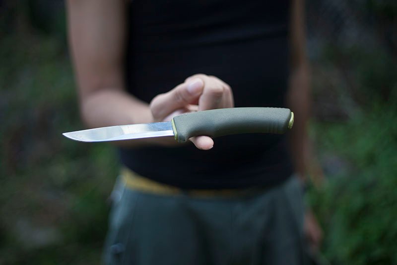 Morakniv Bushcraft Forest | Friction Grip | Stainless Steel