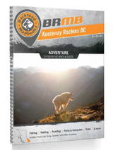 BRMB Kootenay Rockies BC Backroad Mapbooks- 8th Edition