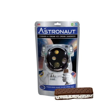 Astronaut Cookies & Cream Freeze Dried Ice Cream Sandwich