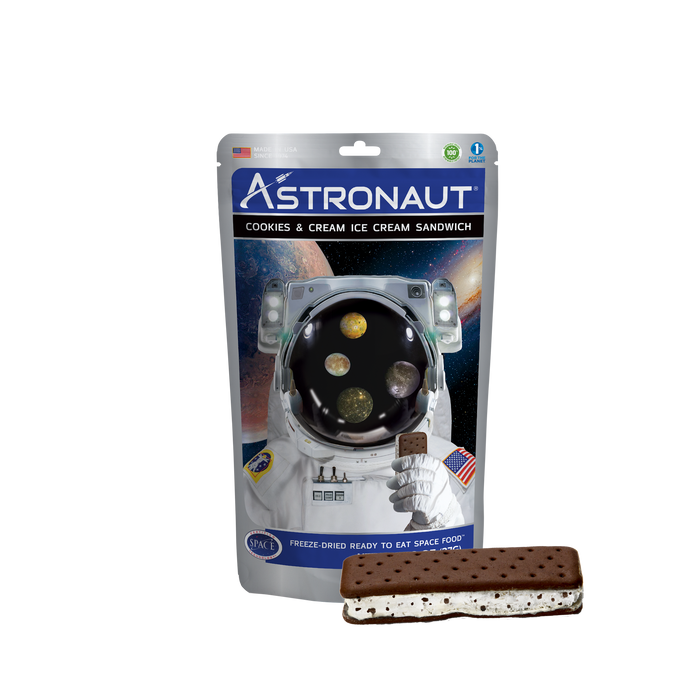 Astronaut Cookies & Cream Freeze Dried Ice Cream Sandwich