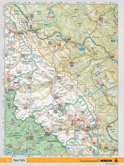 Central Alberta Backroad Mapbooks- 5th Edition | BRMB