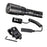 A Nitecore SRT 7GT multicolor flashlight with gun mount and rsw1 remote switch.
