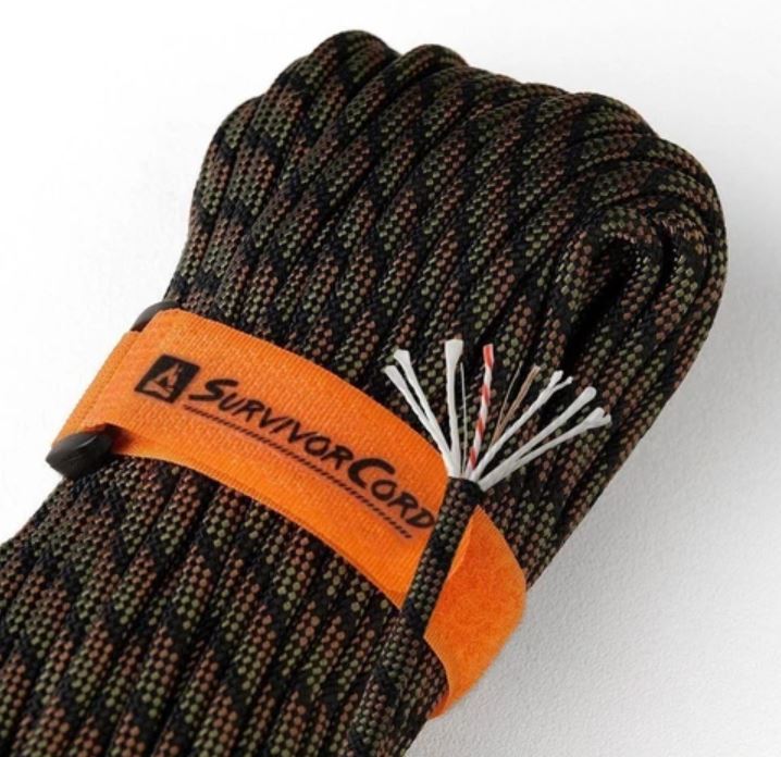 TITAN SurvivorCord DRAGONSCALE | 100 ft MIL-SPEC Survival Paracord