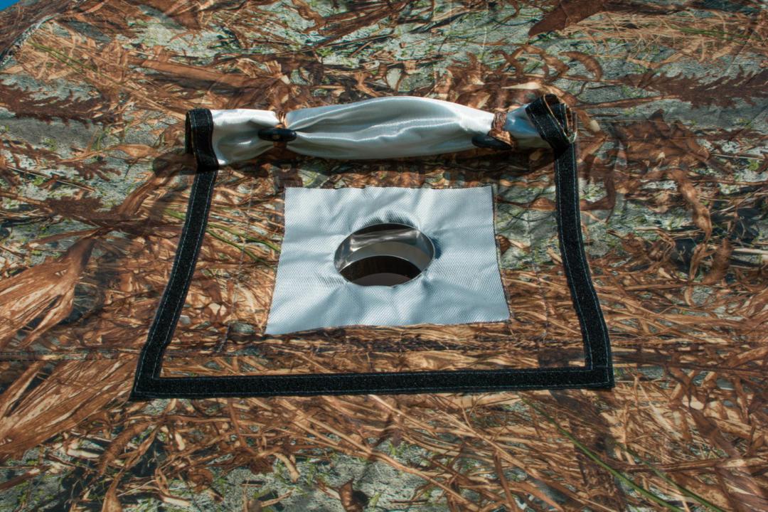 Russian Bear "UP-5" Woodstove Tent with DOOR |  3-8 person