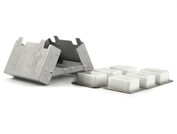 Esbit Foldable Pocket Stove + 6 Fuel Cubes