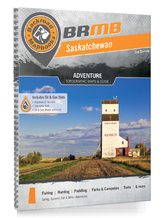 BRMB Saskatchewan Backroad Mapbooks- 2nd Edition